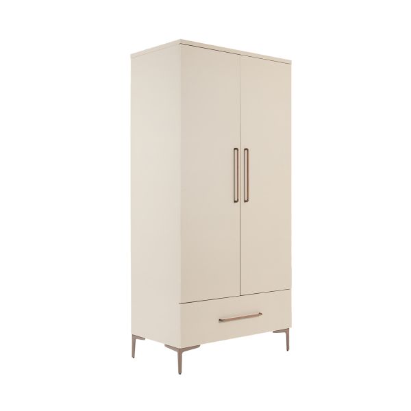 TWF Ledikant 60 x 120 - Commode 3 Laden - Hanglegkast 2 Deuren 1 Lade Salerno Metaal TWF Ledikant 60 x 120 - Commode 3 Laden - Hanglegkast 2 Deuren 1 Lade Salerno Metaal