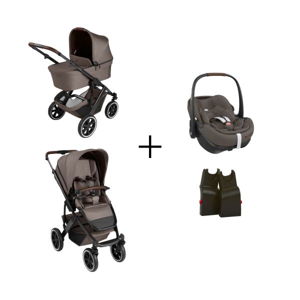 ABC Design Salsa 5 Air 3-in-1 Kinderwagen - Nature