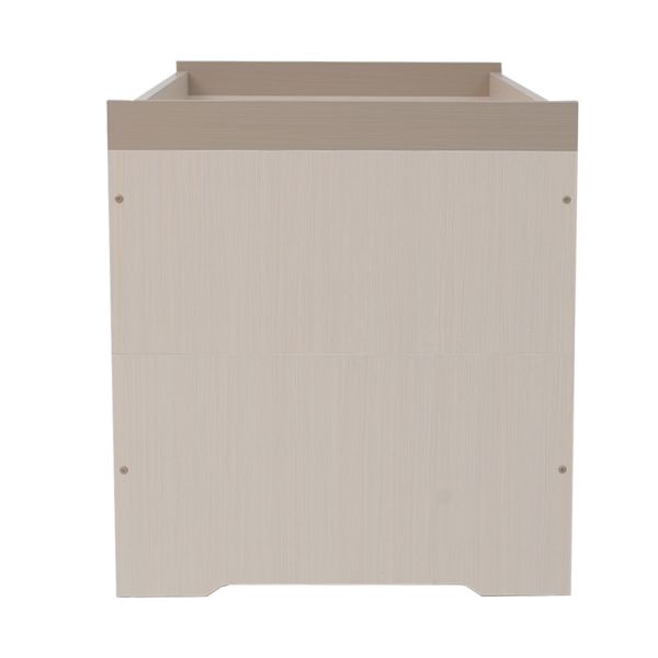 Interbaby Ledikant 70 x 140 - Commode - Hanglegkast Sandstone