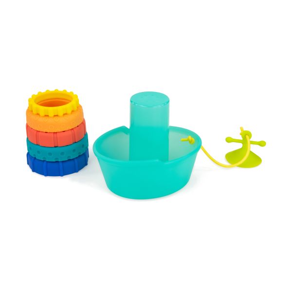 Sassy Stackin'Ship Tub Toy Sassy Stackin'Ship Tub Toy