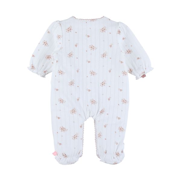 Noukie's Pyjama - Pointelle - Bloemetjes - 00 Mnd Noukie's Pyjama - Pointelle - Bloemetjes - 00 Mnd