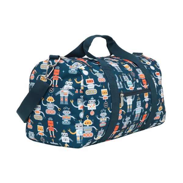 A Little Lovely Company Travel Bag - Robots A Little Lovely Company Travel Bag - Robots