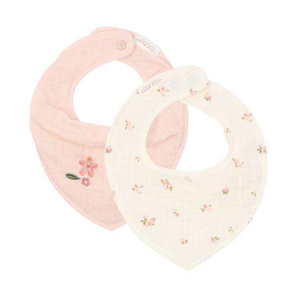 Little Dutch Bandana Slab - (Set van 2) - Hydrofiel - Fairy Blossom/Blossom Little Dutch Bandana Slab - (Set van 2) - Hydrofiel - Fairy Blossom/Blossom