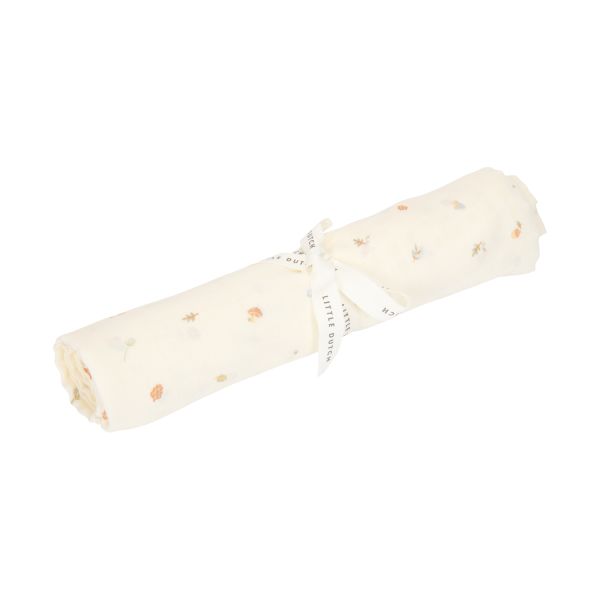 Little Dutch Forest Treasures Swaddle Doek - 120 x 120 cm - Hydrofiel Little Dutch Forest Treasures Swaddle Doek - 120 x 120 cm - Hydrofiel