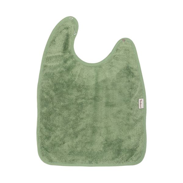 Timboo Slabbetje XXL - Aloe Green - 37 x 50 cm Timboo Slabbetje XXL - Aloe Green - 37 x 50 cm