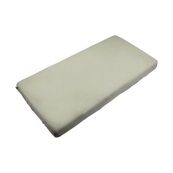 Timboo Hoeslaken Ledikant - 60 x 120 cm - Whisper Green Timboo Hoeslaken Ledikant - 60 x 120 cm - Whisper Green