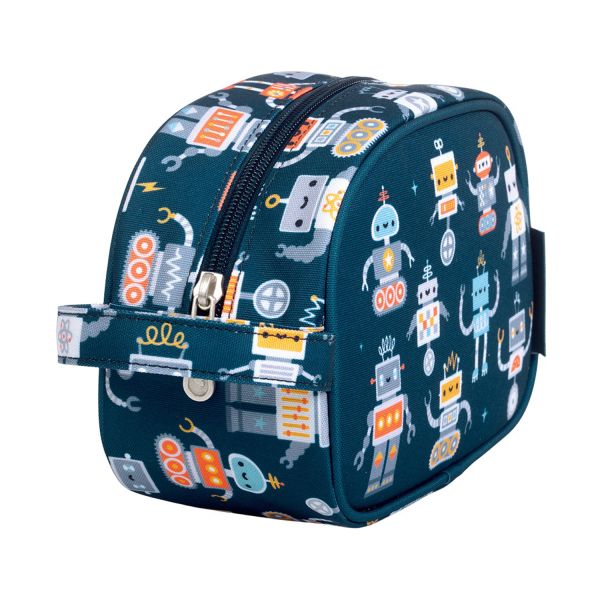 A Little Lovely Company Toiletry Bag - Robots A Little Lovely Company Toiletry Bag - Robots