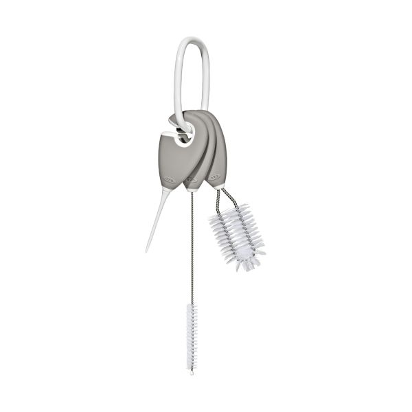 OXO Tot Borstelset voor Kolven & Rietjesbekers - Grey OXO Tot Borstelset voor Kolven & Rietjesbekers - Grey