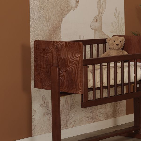 TWF Wabi Co-Sleeper - Walnoot