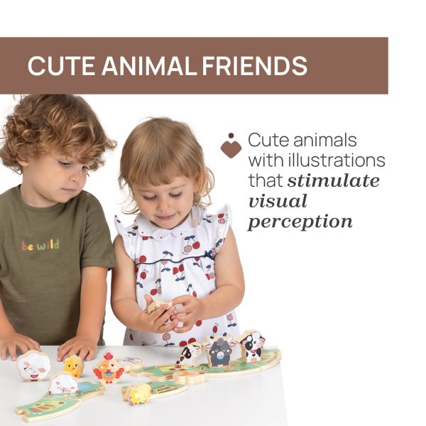 Chicco My Wood Friends Boerderijvrienden - Kuikentjes Chicco My Wood Friends Boerderijvrienden - Kuikentjes