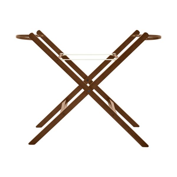 The Little Green Sheep Moses Basket Static Stand - Walnut The Little Green Sheep Moses Basket Static Stand - Walnut