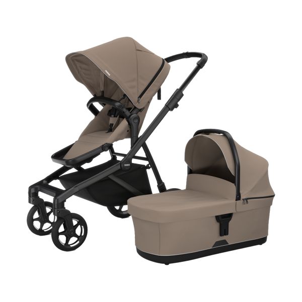 Thule Sleek 2 Kinderwagen 2‑in‑1 - Tinted Taupe Thule Sleek 2 Kinderwagen 2‑in‑1 - Tinted Taupe