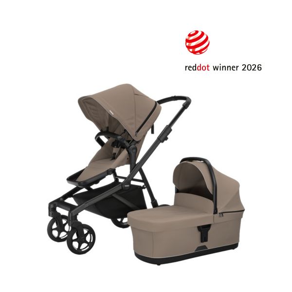 Thule Sleek 2 Kinderwagen 2‑in‑1 - Tinted Taupe Thule Sleek 2 Kinderwagen 2‑in‑1 - Tinted Taupe