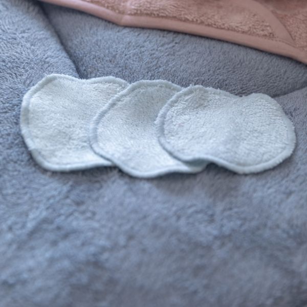 Timboo Herbruikbare Pads - 12 Stuks - Riviera Blue Timboo Herbruikbare Pads - 12 Stuks - Riviera Blue
