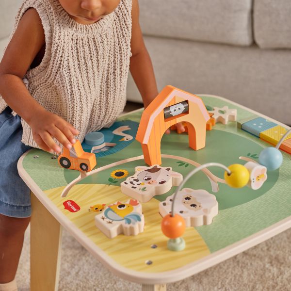 Tiny Love Farmers Funday Activiteitentafel - Hout