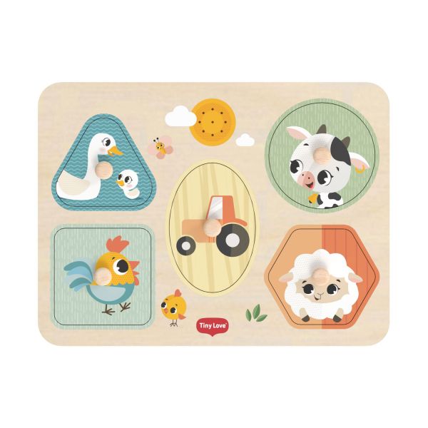 Tiny Love Farmers Funday Muziekpuzzel - Hout Tiny Love Farmers Funday Muziekpuzzel - Hout