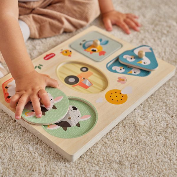 Tiny Love Farmers Funday Muziekpuzzel - Hout Tiny Love Farmers Funday Muziekpuzzel - Hout