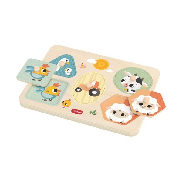 Tiny Love Farmers Funday Muziekpuzzel - Hout Tiny Love Farmers Funday Muziekpuzzel - Hout
