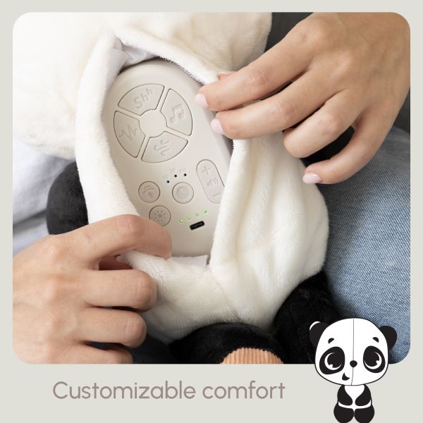 Tiny Love Snuggly Buddy Panda - Zwart / Wit Tiny Love Snuggly Buddy Panda - Zwart / Wit