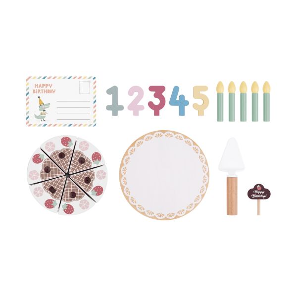 Tooky Toy Verjaardagstaart - Hout Tooky Toy Verjaardagstaart - Hout