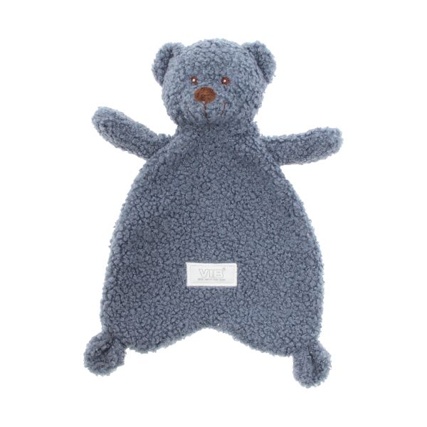 VIB Beer Teddy Knuffeldoekje - Dusty Blue