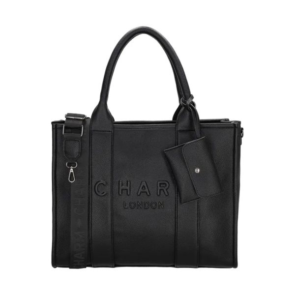 Charm London Laptoptas - Bond - Zwart Charm London Laptoptas - Bond - Zwart