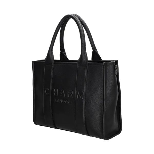 Charm London Laptoptas - Bond - Zwart Charm London Laptoptas - Bond - Zwart