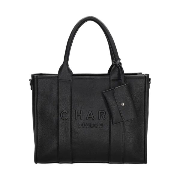 Charm London Laptoptas - Bond - Zwart Charm London Laptoptas - Bond - Zwart