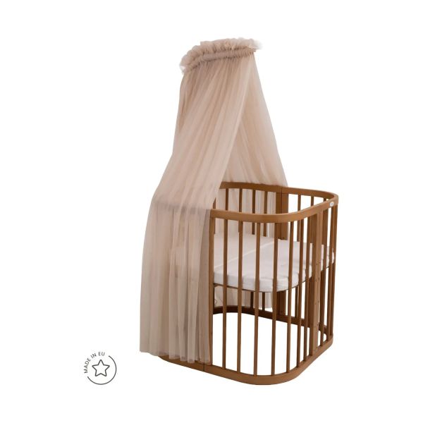Waldin Tule Sluier - Beige Waldin Tule Sluier - Beige