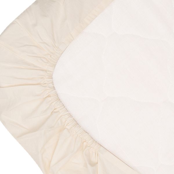 Witlof For Kids Wieglaken Tuck-Inn Ruffle Off White 40 x 80 cm Witlof For Kids Wieglaken Tuck-Inn Ruffle Off White 40 x 80 cm