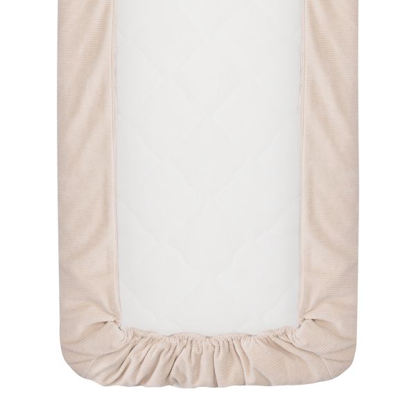 Witlof For Kids Wiegdeken Tuck-Inn Soft Sand Velvet Rib 40 x 80 cm Witlof For Kids Wiegdeken Tuck-Inn Soft Sand Velvet Rib 40 x 80 cm