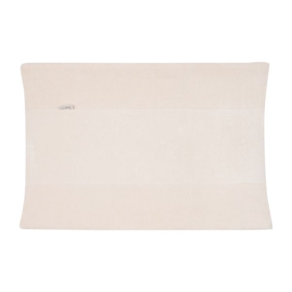 Witlof For Kids Aankleedkussenhoes Soft Sand Velvet Rib 70 x 50 cm Witlof For Kids Aankleedkussenhoes Soft Sand Velvet Rib 70 x 50 cm
