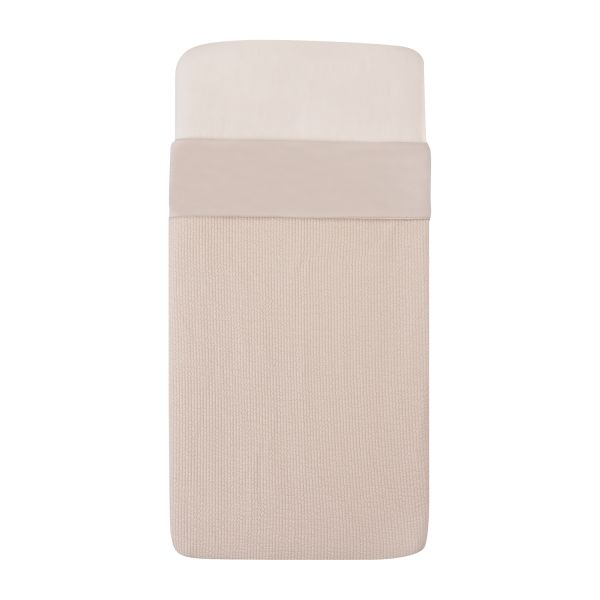 Witlof For Kids Wiegdeken Tuck-Inn Soft Sand Waves 40 x 80 cm Witlof For Kids Wiegdeken Tuck-Inn Soft Sand Waves 40 x 80 cm