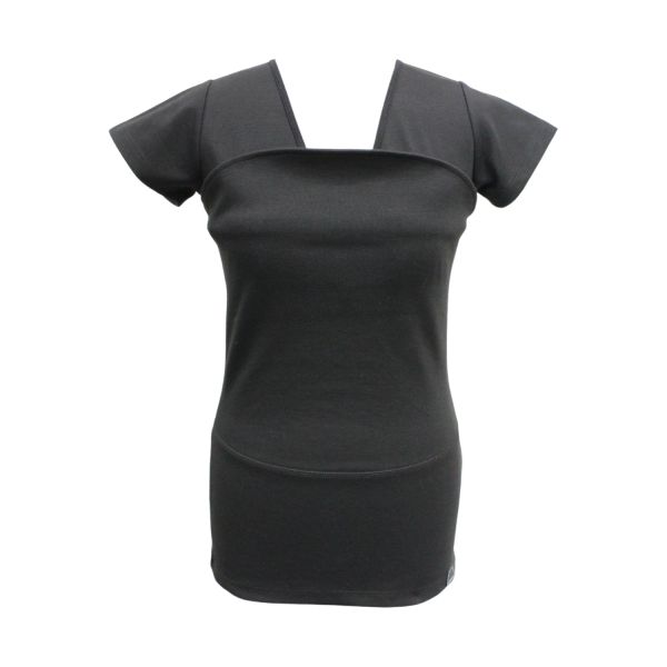 Womboo Buidelshirt Vrouw Zwart maat S
