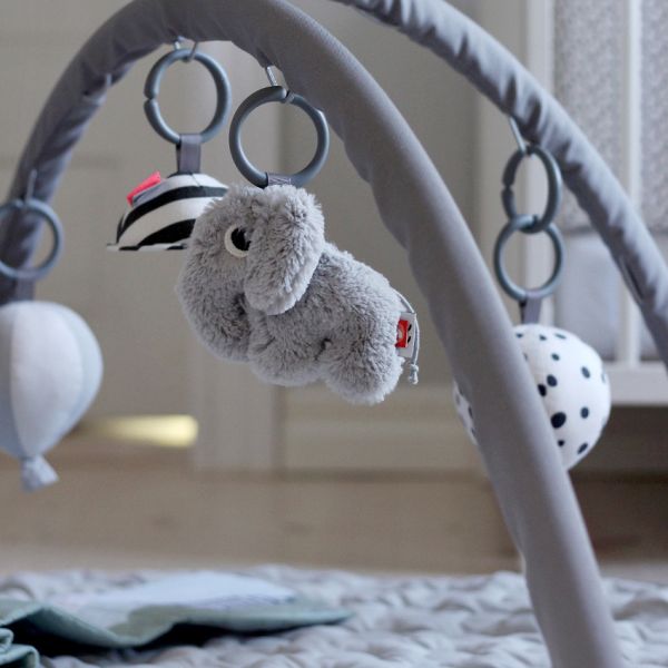 Done By Deer Activity Play Mat Deer Friends Grey