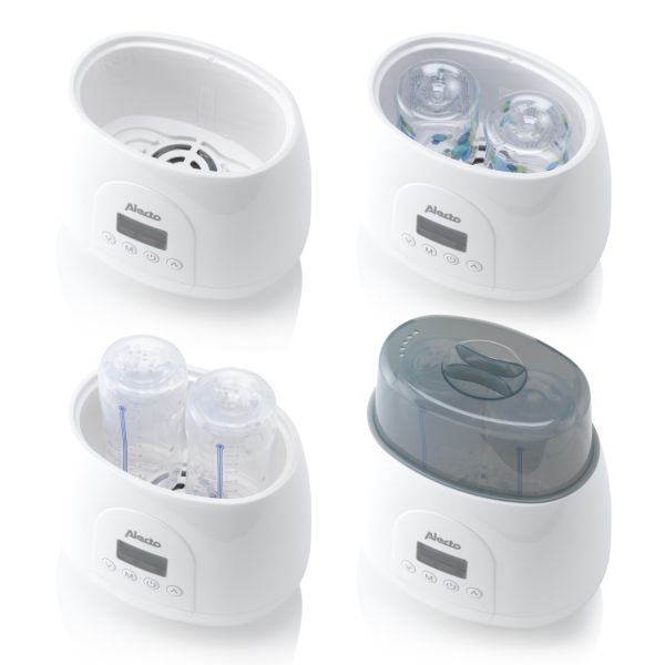 Alecto Flesverwarmer Digitaal Duo - BW700 - White