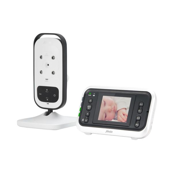 Alecto Babyfoon Beeld Digitaal - DVM75 - 2,4 Inch - Wit Alecto Babyfoon Beeld Digitaal - DVM75 - 2,4 Inch - Wit
