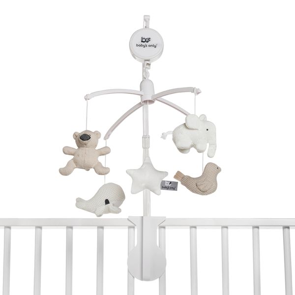 Baby's Only Muziekmobiel Zand/Wit