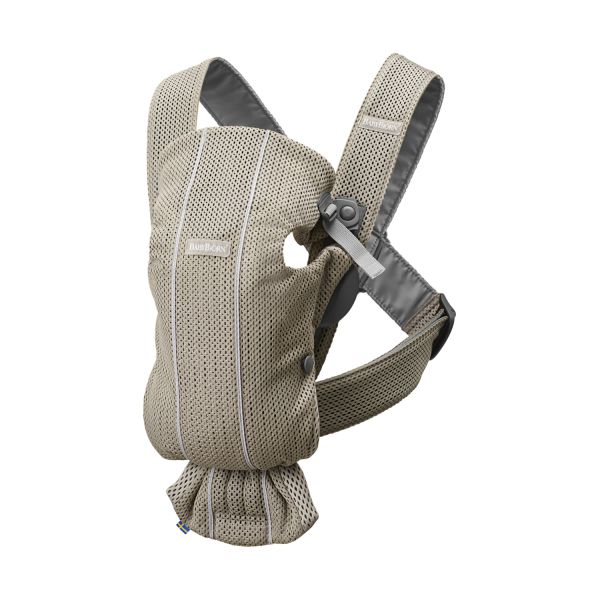 BabyBjörn Mini Draagzak - 3D-Mesh - Grijs BabyBjörn Mini Draagzak - 3D-Mesh - Grijs