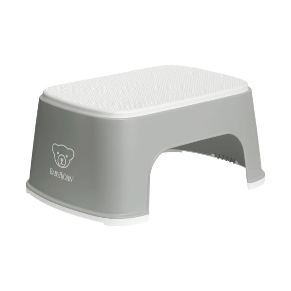 Baby Björn® Opstapkrukje - Grijs/Wit