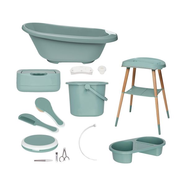 Bébé-Jou Sense Badset - 8-Delig - Jade Green Bébé-Jou Sense Badset - 8-Delig - Jade Green