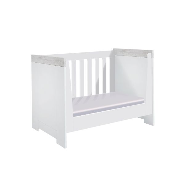 TWF Meegroeibed 60 x 120 Incl. Bedbankzijde en 1 Persoons Zijdes - Commode - Hanglegkast Futura TWF Meegroeibed 60 x 120 Incl. Bedbankzijde en 1 Persoons Zijdes - Commode - Hanglegkast Futura