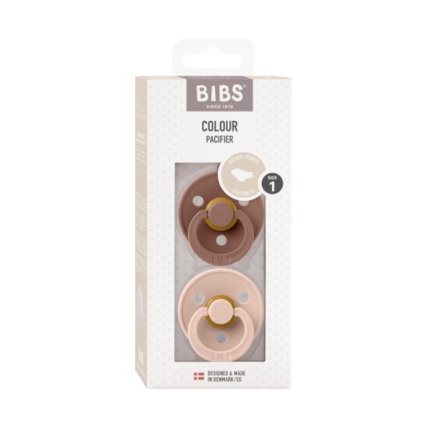 BiBs Fopspeen Anatomisch - 2 Stuks - 0-6mnd - Blush/Woodchuck BiBs Fopspeen Anatomisch - 2 Stuks - 0-6mnd - Blush/Woodchuck