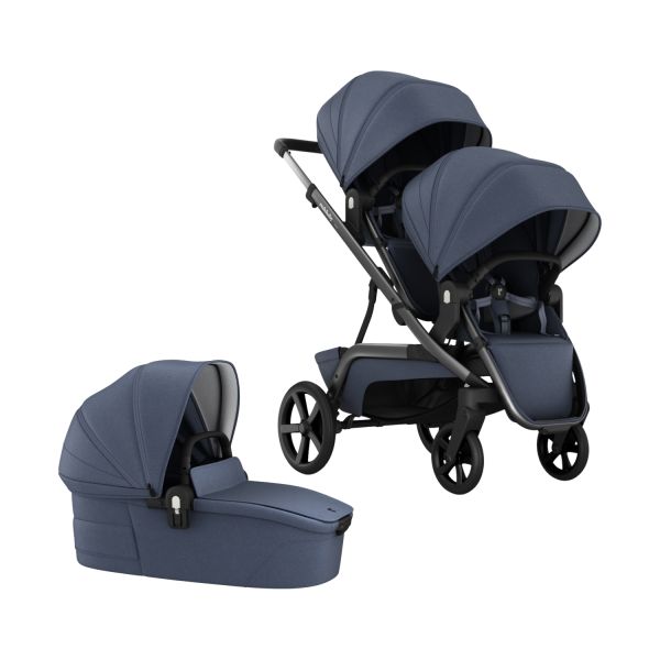 Redsbaby Nuvo Duo Kinderwagen - Blue Slate Redsbaby Nuvo Duo Kinderwagen - Blue Slate
