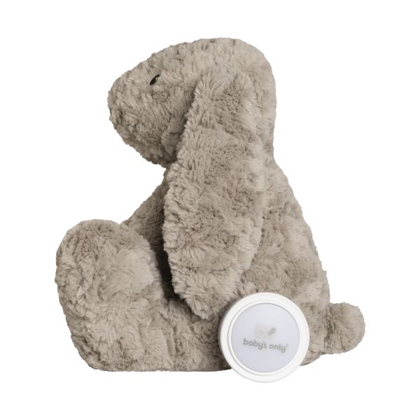 Baby’s Only Knuffelkonijn Bibi met Slaaptrainer – Taupe Baby’s Only Knuffelkonijn Bibi met Slaaptrainer – Taupe