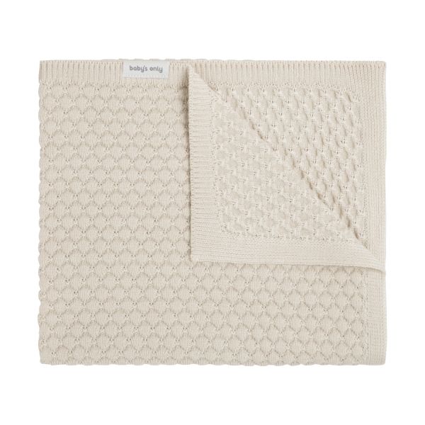 Baby's Only Sky-Chunky Wiegdeken Warm Linen 70 x 95 cm Baby's Only Sky-Chunky Wiegdeken Warm Linen 70 x 95 cm