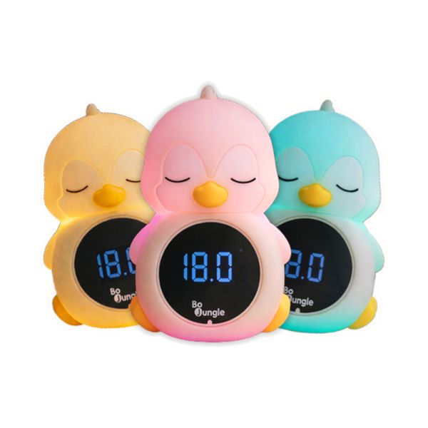 Bo Jungle 3-in-1 Bad- en Slaapkamerthermometer Met Nachtlampje - Pinguïn Bo Jungle 3-in-1 Bad- en Slaapkamerthermometer Met Nachtlampje - Pinguïn