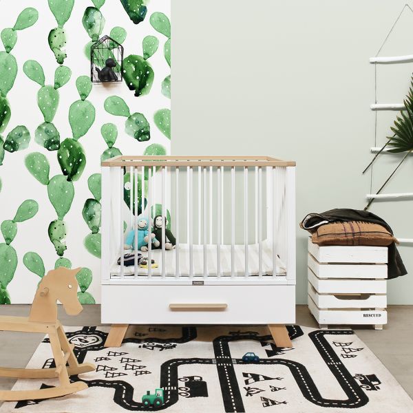 Bopita Lisa Box Met Lade - Wit/Naturel