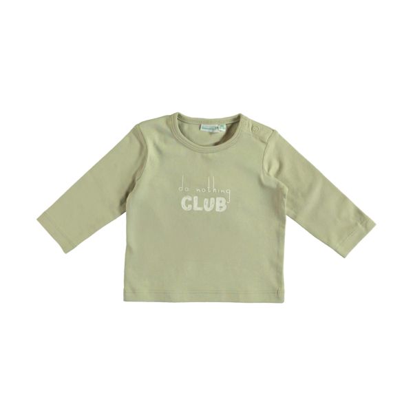 Babylook Do Nothing Club T-Shirt - Mt. 50 - Moss Gray Babylook Do Nothing Club T-Shirt - Mt. 50 - Moss Gray