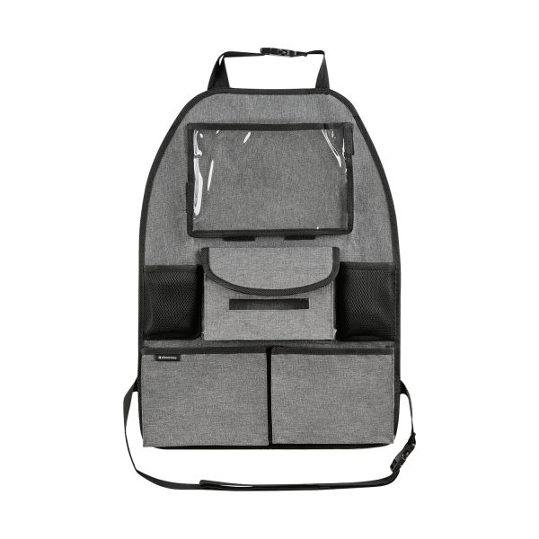 KikkaBoo Autostoel Organizer - Grijs KikkaBoo Autostoel Organizer - Grijs